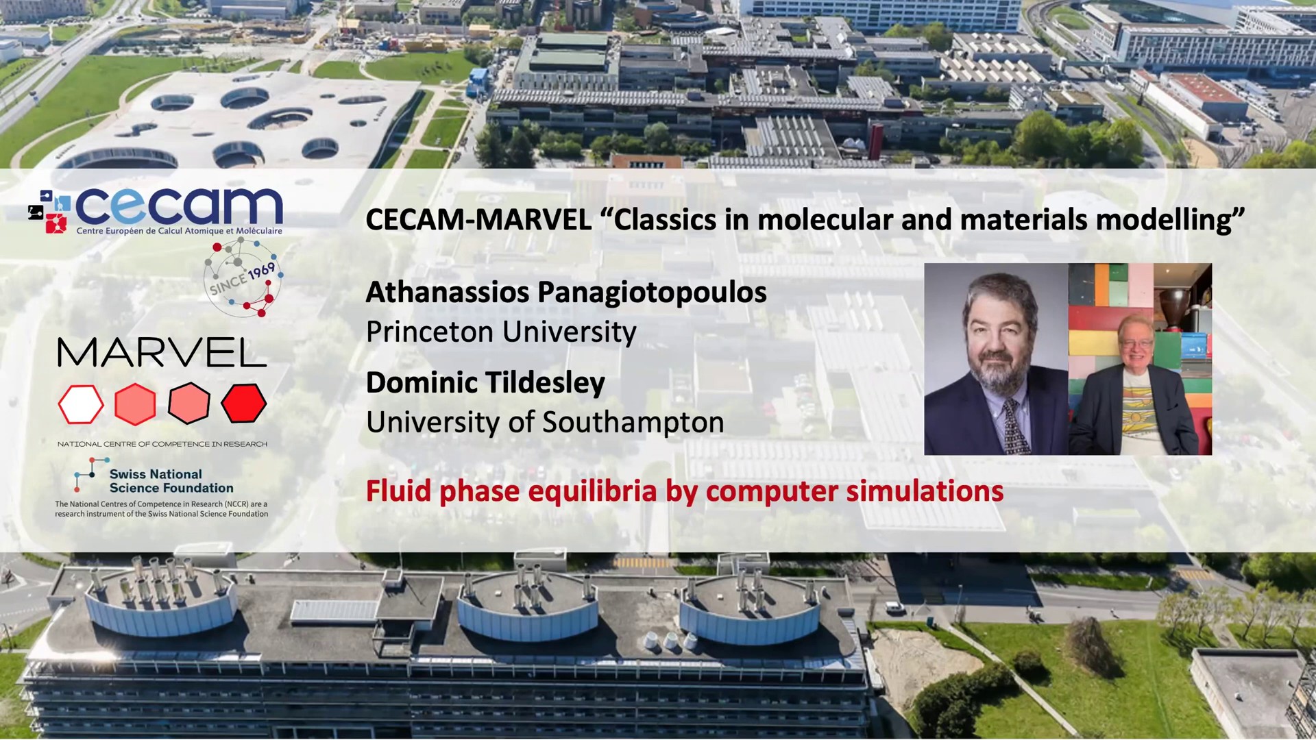 Thumbnail of 5: Fluid phase equilibria by computer simulations