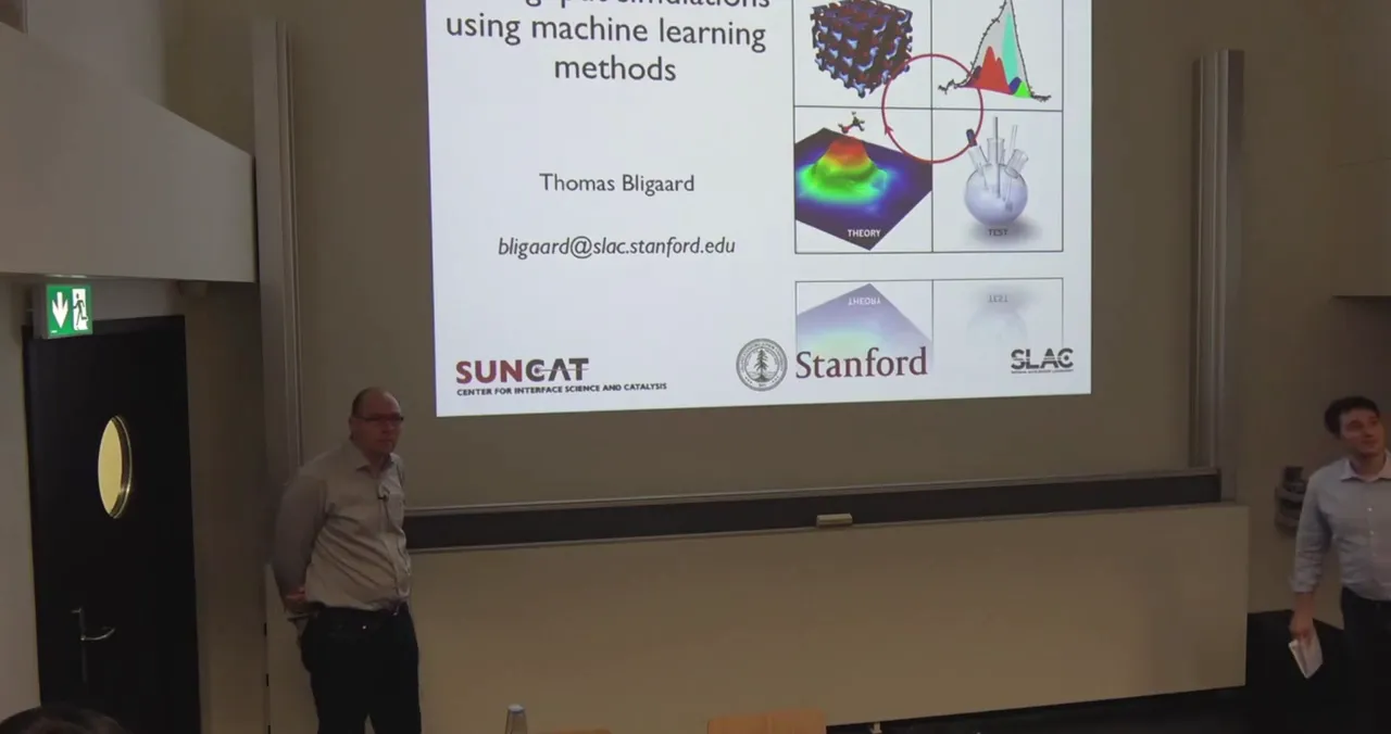 Thumbnail of Thomas Bligaard: Accelerating high-throughput simulations using machine learning methods