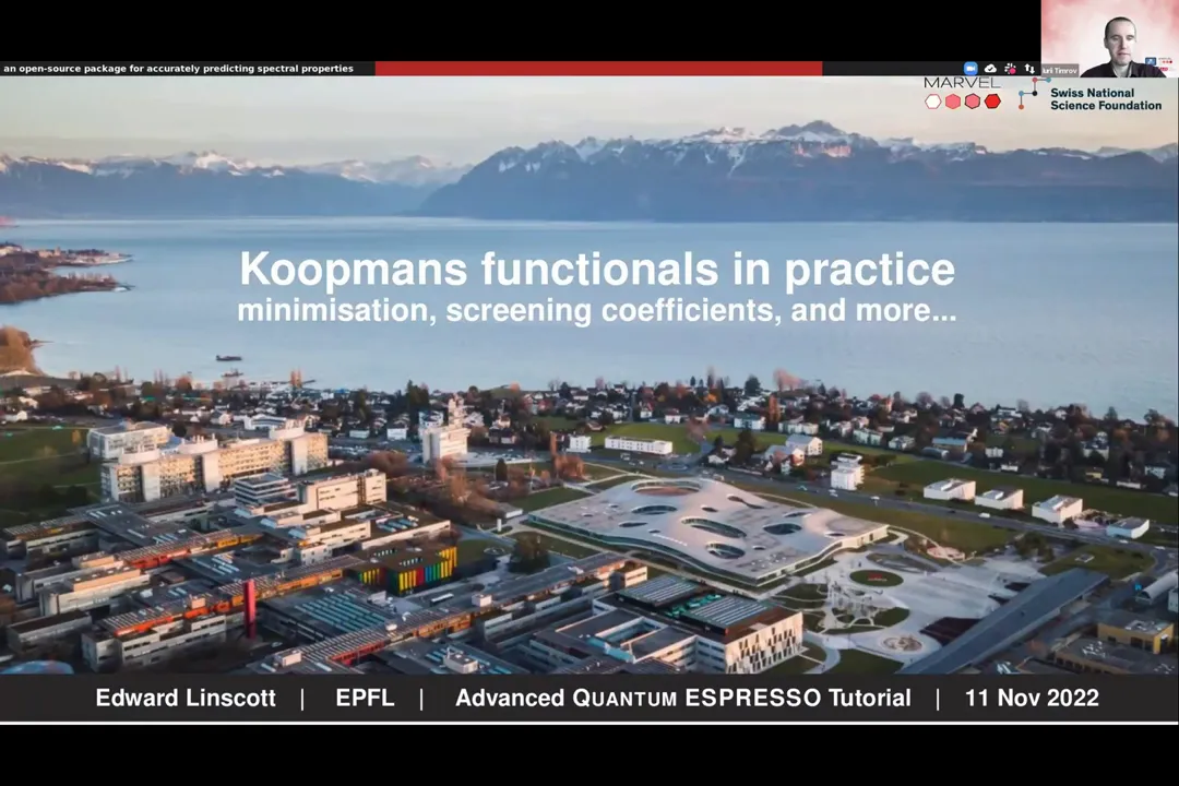 Thumbnail of Koopmans functionals in practice - Edward Linscott