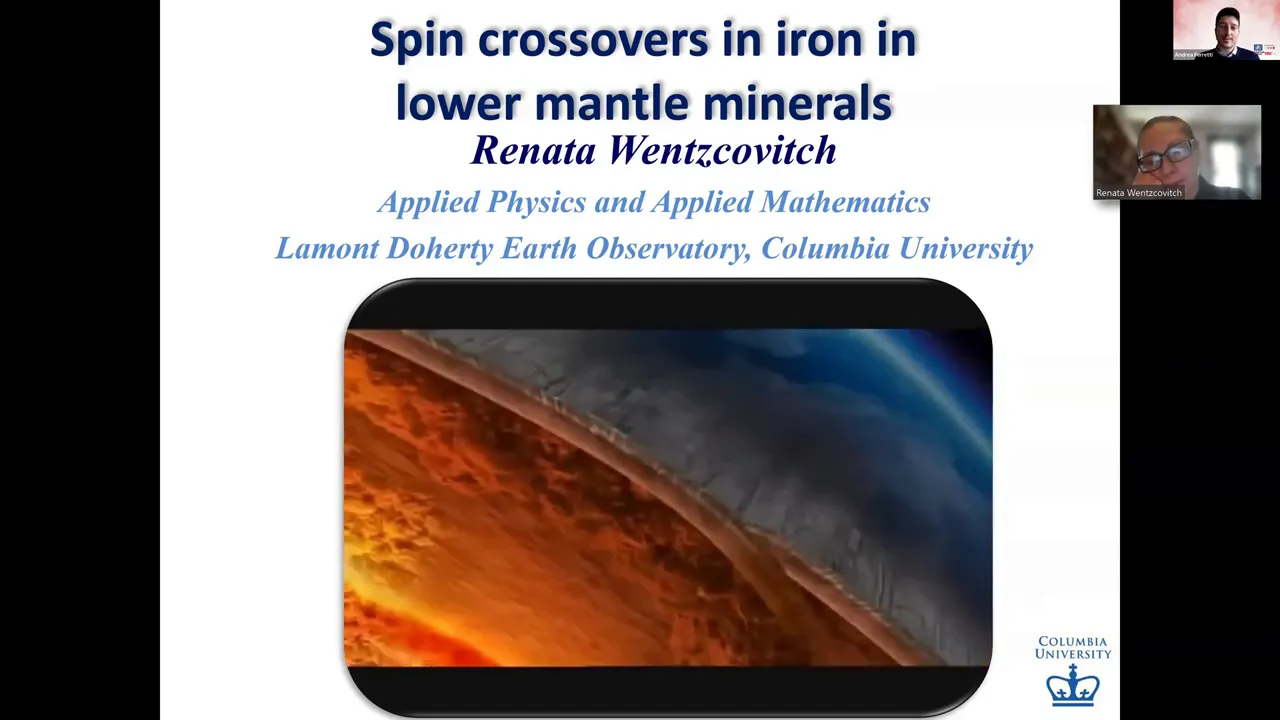 Thumbnail of Iron oxides and silicates at extreme conditions - Renata Wentzcovitch