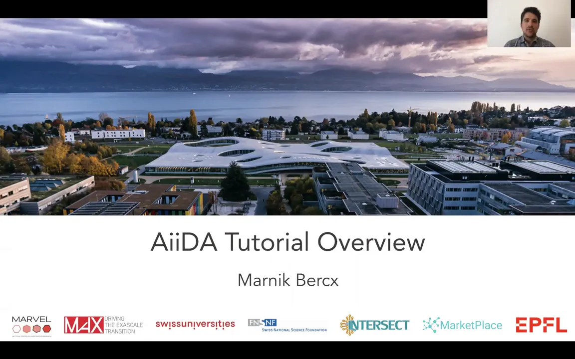 Thumbnail of AiiDA virtual tutorial, July 2020