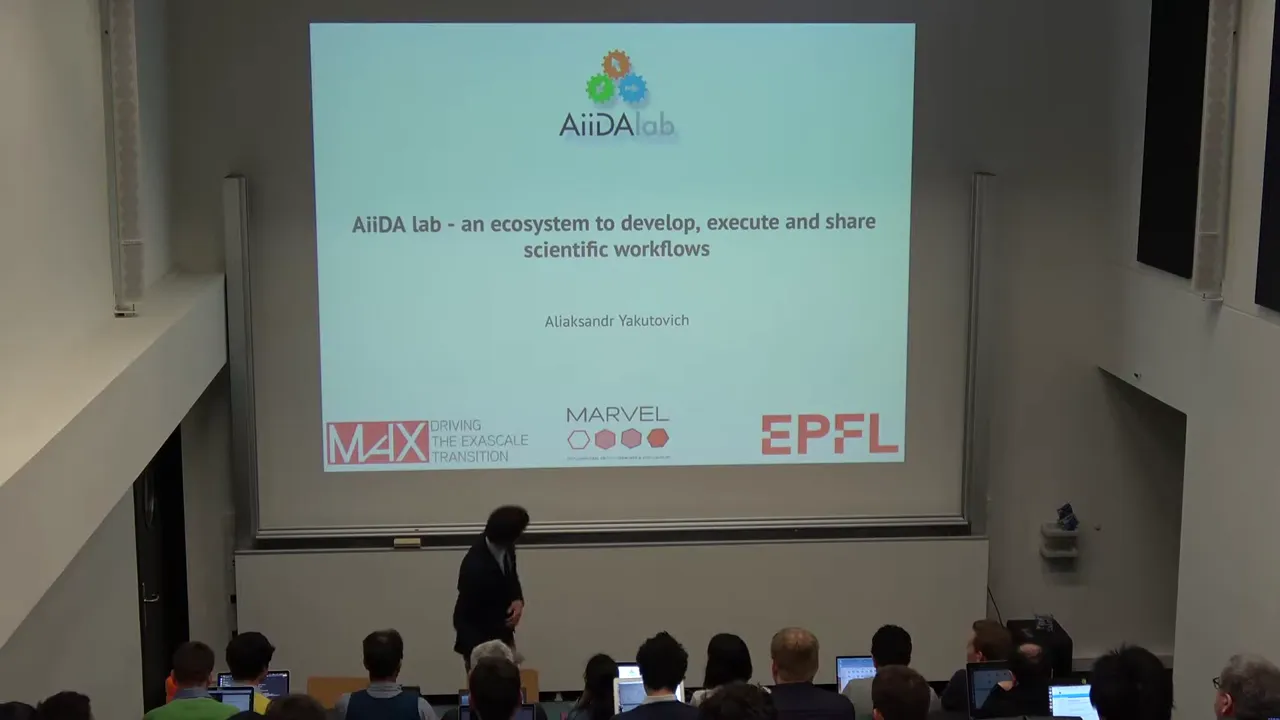 Thumbnail of The AiiDA lab