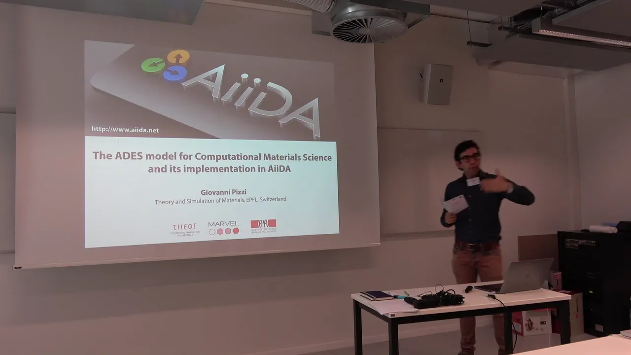 Thumbnail of Introduction to AiiDA (Lausanne, May 2017)