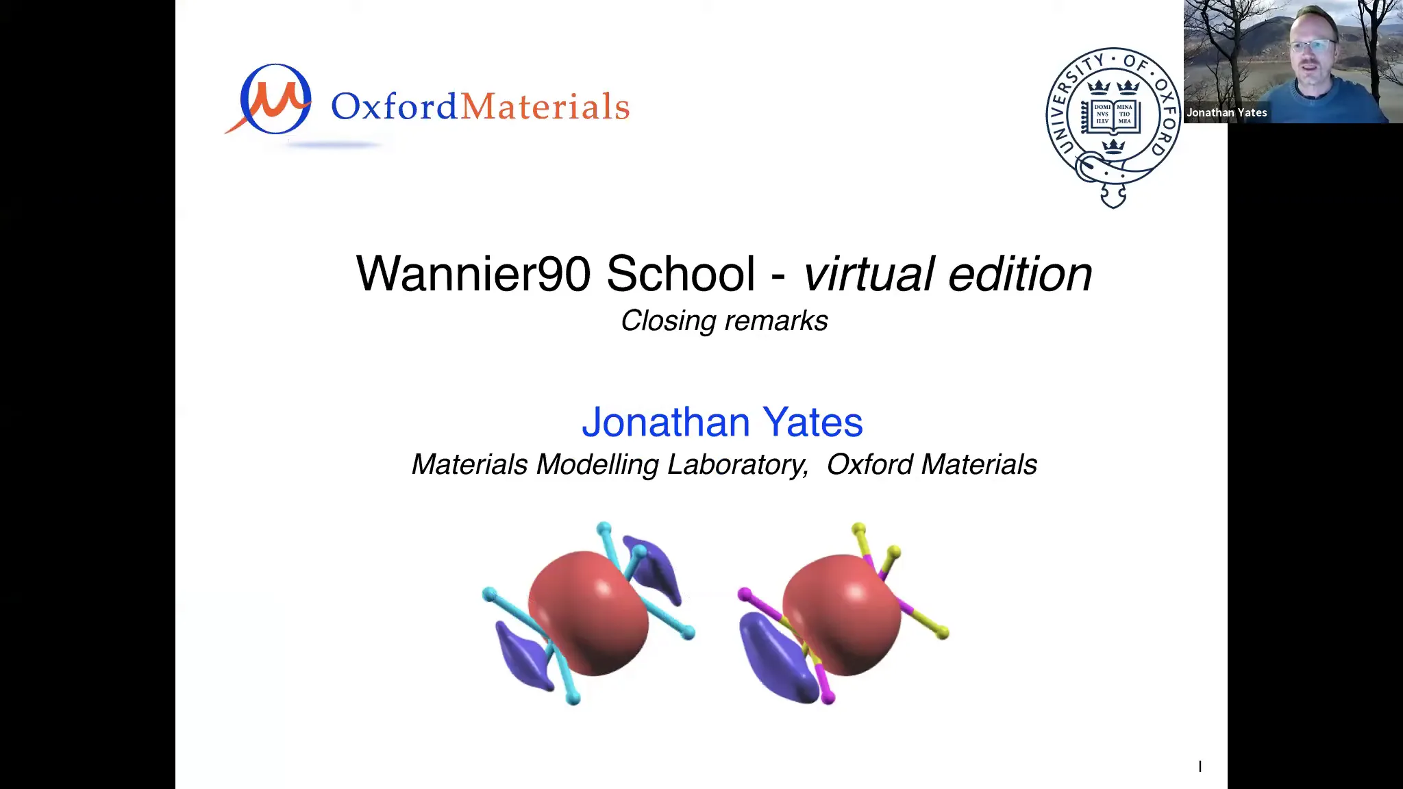 Thumbnail of Concluding remarks on the Wannier90 virtual event - Jonathan Yates