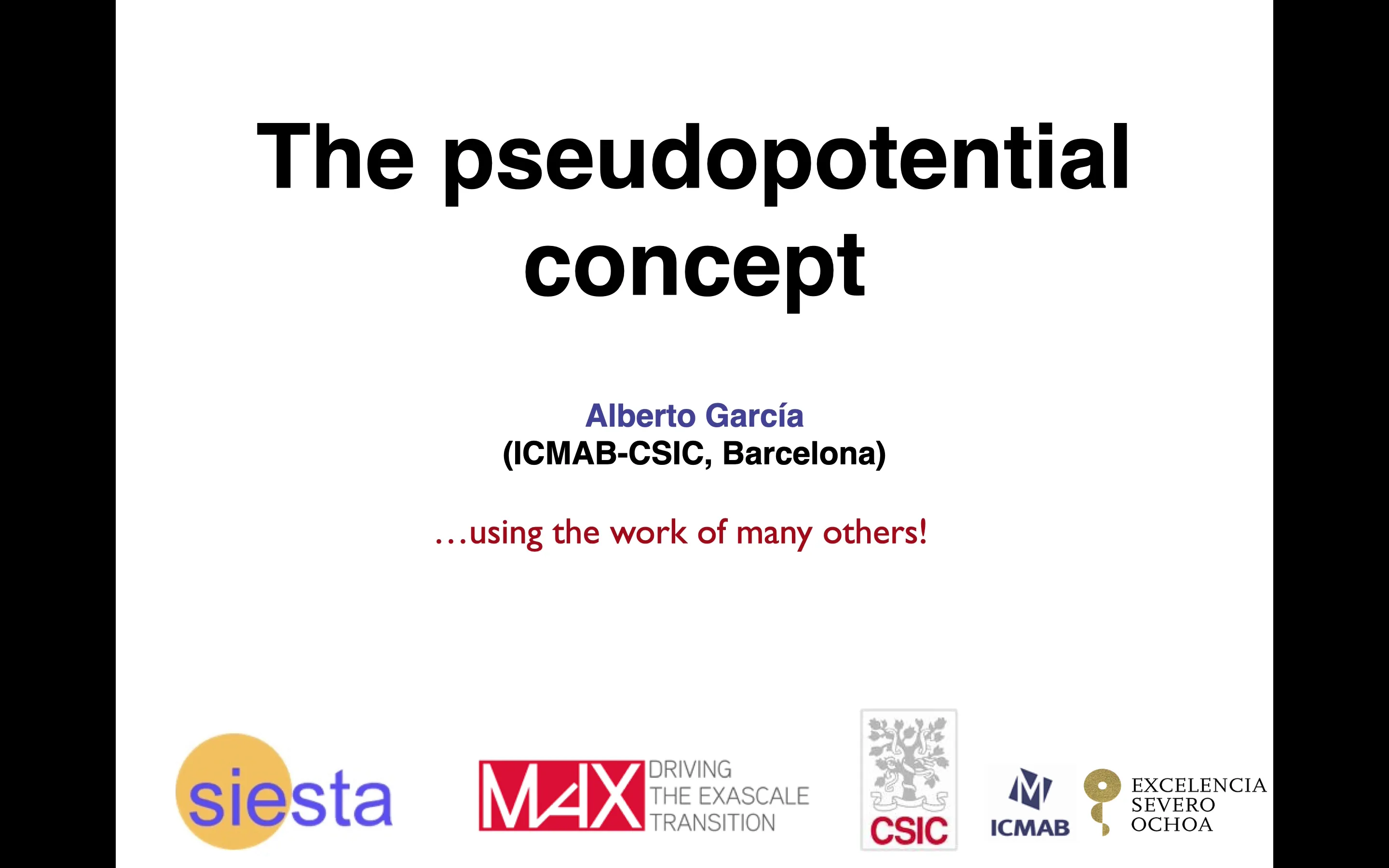 Thumbnail of The pseudopotential concept