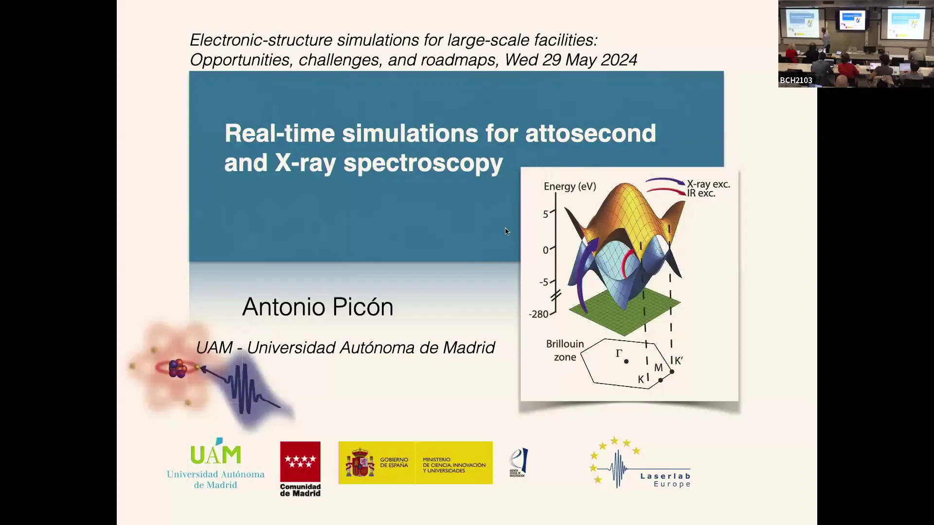 Thumbnail of Antonio Picon - Real-time simulations for attosecond and X-ray spectroscopy