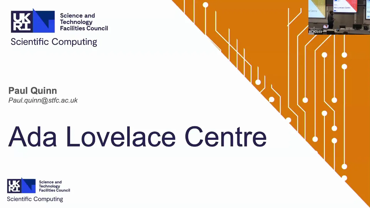 Thumbnail of Ada Lovelace Centre - Integrating modelling and simulation at large facilities