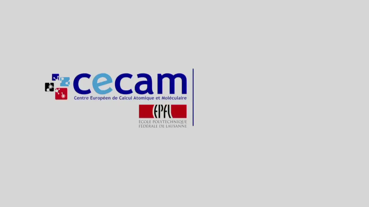 Thumbnail of CECAM Lectures